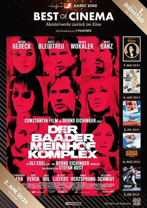 Poster zum Film: Baader Meinhof Komplex, Der Plakat zum Film: Baader Meinhof Komplex, Der