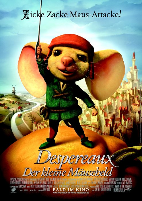 Plakat zum Film: Despereaux - Der kleine Mäuseheld