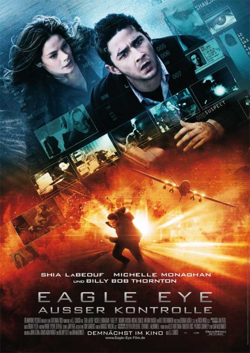 Plakat zum Film: Eagle Eye - Außer Kontrolle