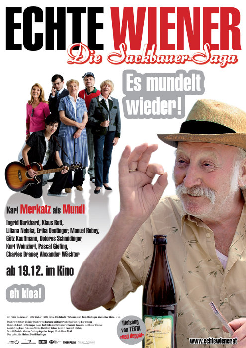 Plakat zum Film: Echte Wiener - Die Sackbauer-Saga