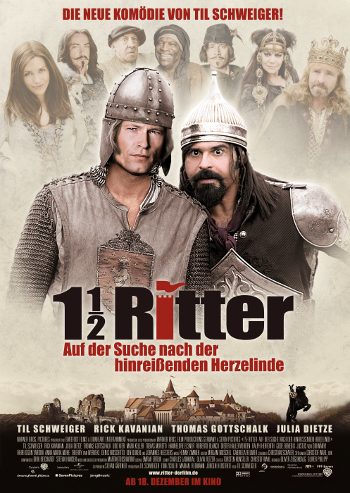 Plakat zum Film: 1 1/2 Ritter - Auf der Suche nach der hinreißenden Herzelinde