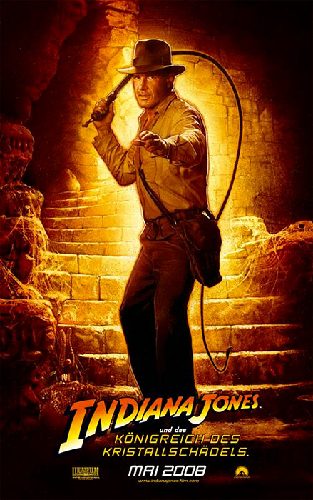 Plakat zum Film: Indiana Jones und das Königreich des Kristallschädels