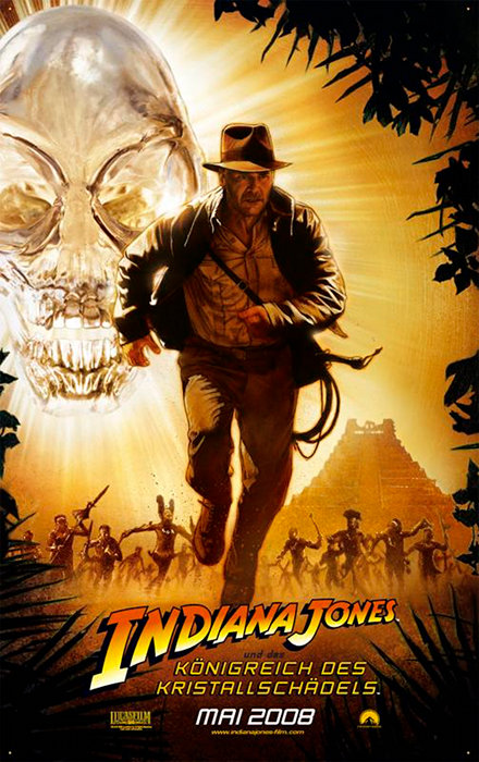 Plakat zum Film: Indiana Jones und das Königreich des Kristallschädels