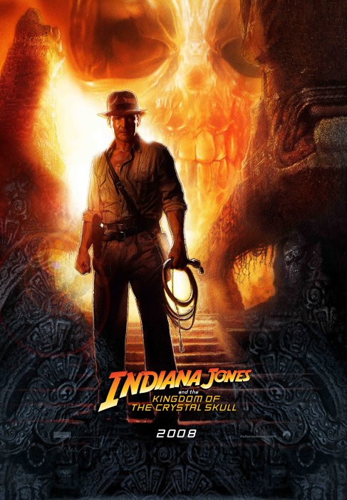 Plakat zum Film: Indiana Jones und das Königreich des Kristallschädels