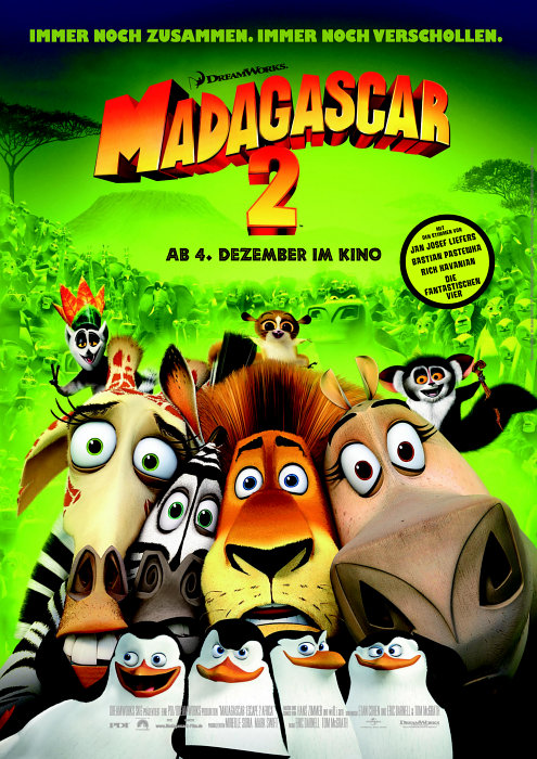 Plakat zum Film: Madagascar 2