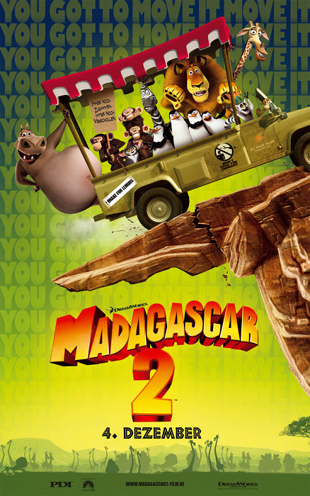 Plakat zum Film: Madagascar 2