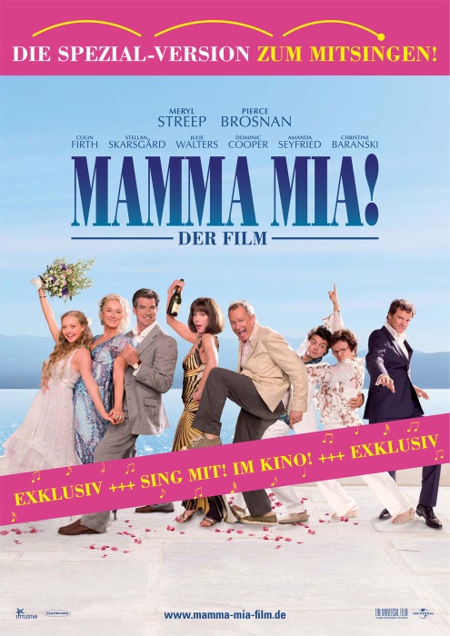 Plakat zum Film: Mamma Mia!