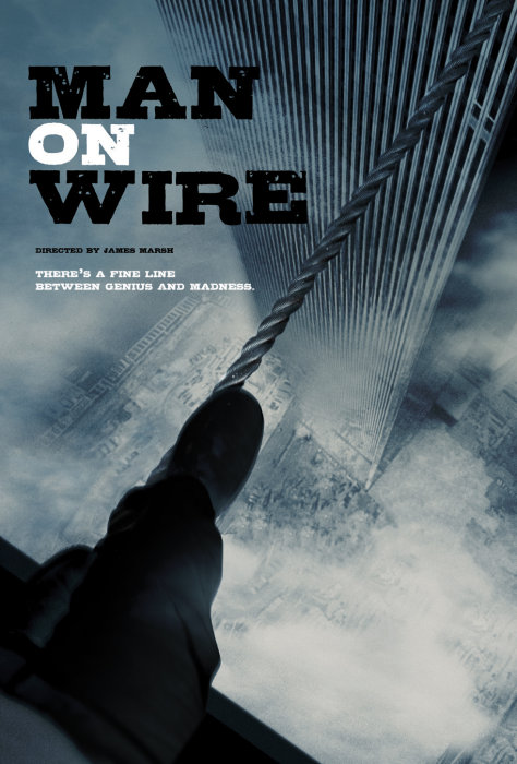 Plakat zum Film: Man on Wire - Der Drahtseilakt