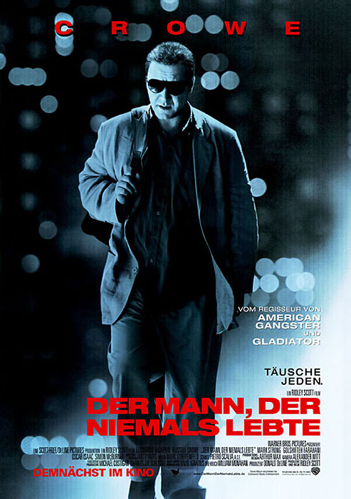 Poster zum Film: Mann, der niemals lebte, Der Plakat zum Film: Mann, der niemals lebte, Der
