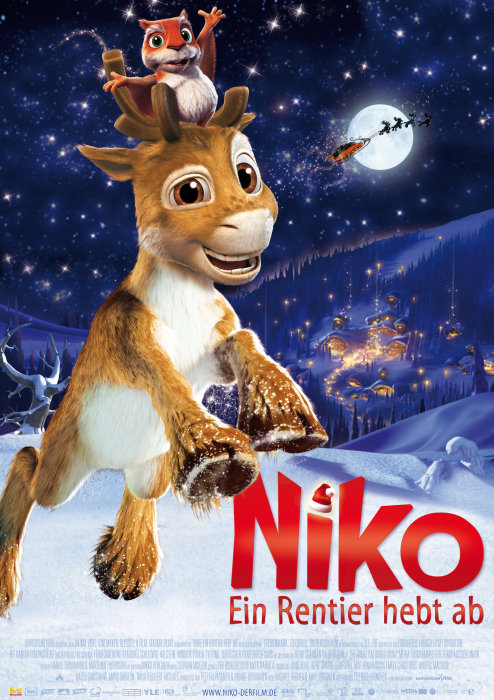 Plakat zum Film: Niko - Ein Rentier hebt ab