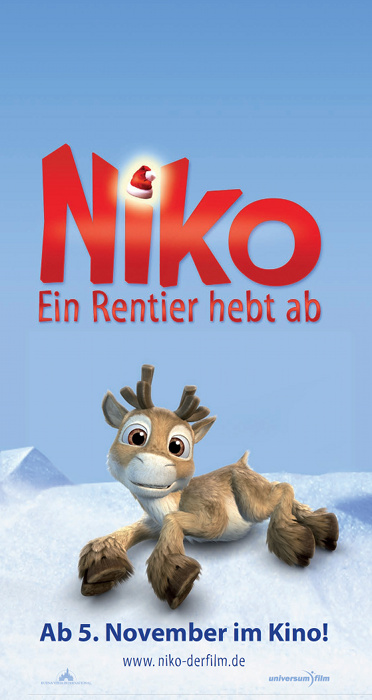 Plakat zum Film: Niko - Ein Rentier hebt ab