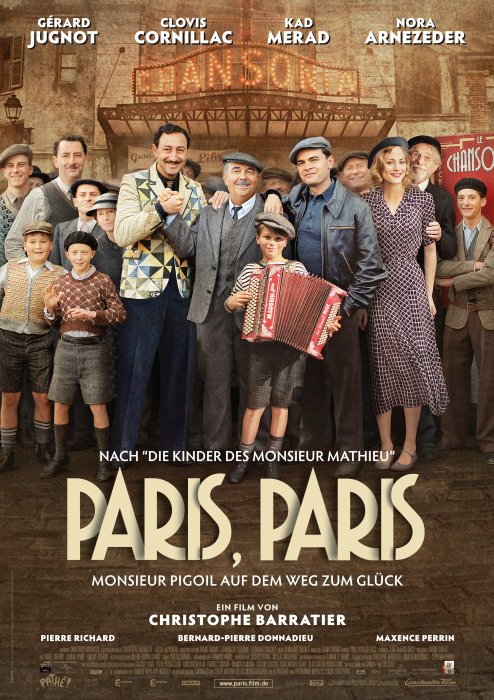 Plakat zum Film: Paris, Paris - Monsieur Pigoil auf dem Weg zum Glück