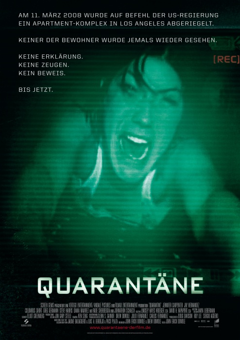 Plakat zum Film: Quarantäne