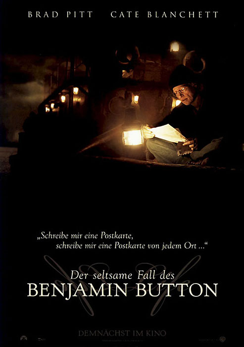 Poster zum Film: seltsame Fall des Benjamin Button, Der Plakat zum Film: seltsame Fall des Benjamin Button, Der