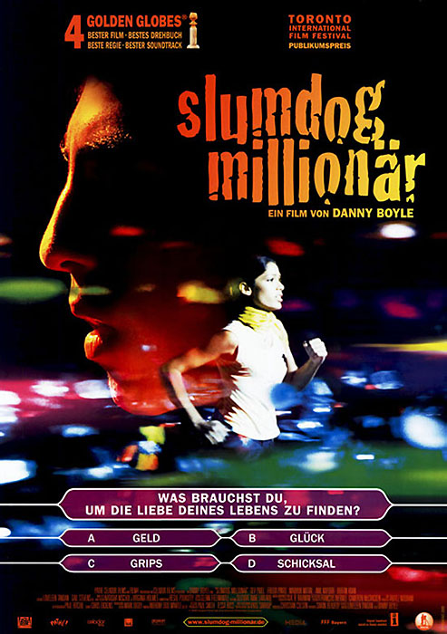 Plakat zum Film: Slumdog Millionär