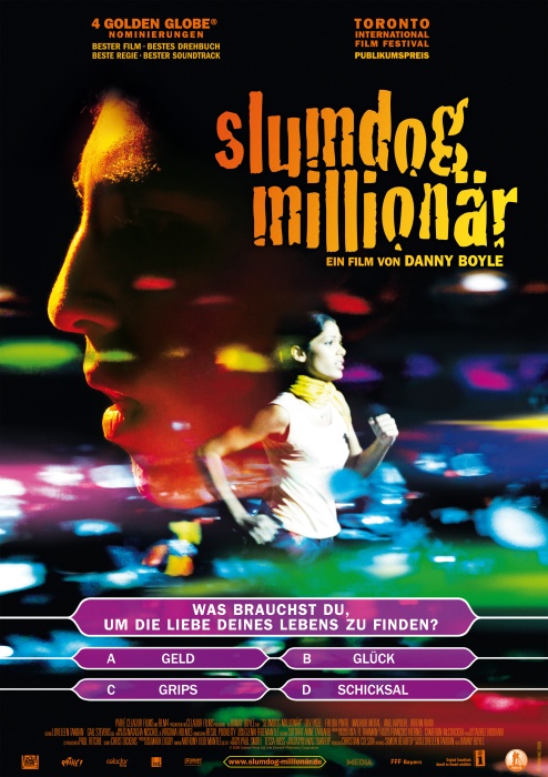 Plakat zum Film: Slumdog Millionär