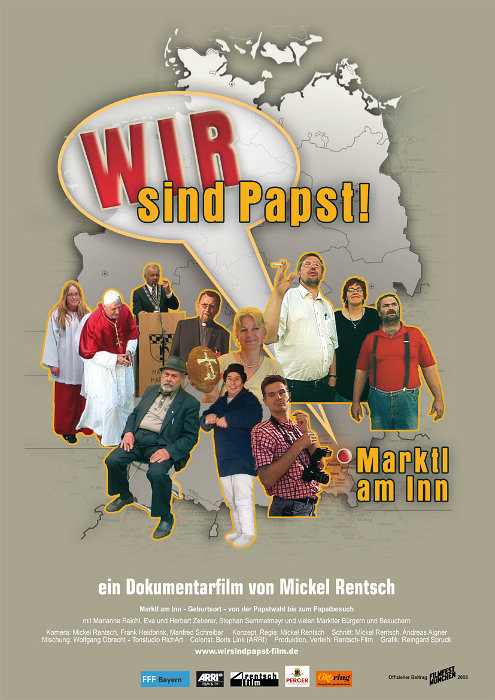 Plakat zum Film: Wir sind Papst! - Marktl am Inn