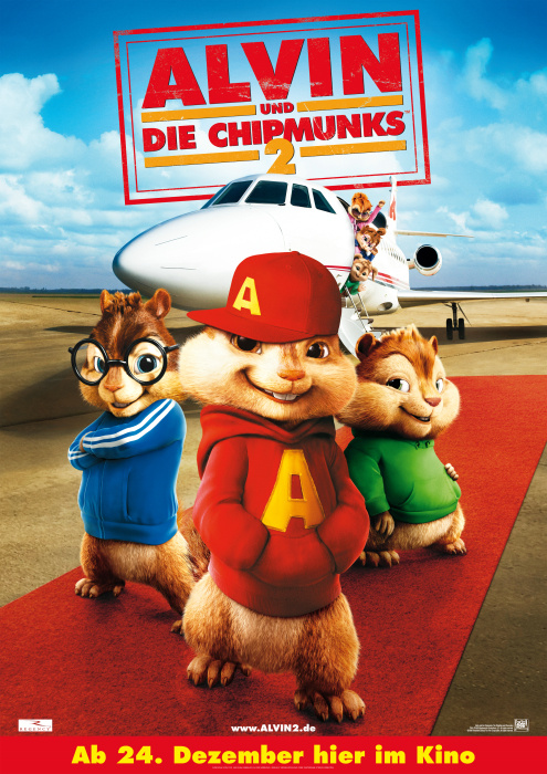 Plakat zum Film: Alvin und die Chipmunks 2