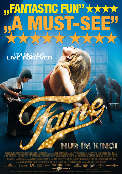 Plakat zum Film: Fame