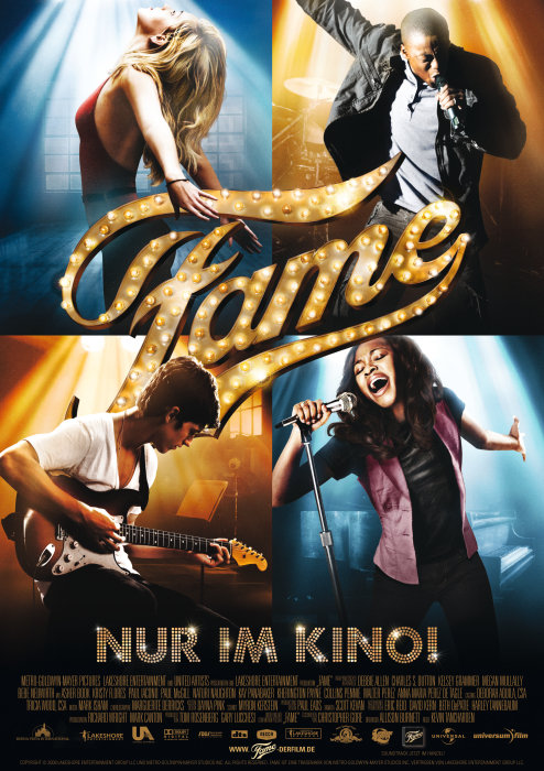 Plakat zum Film: Fame