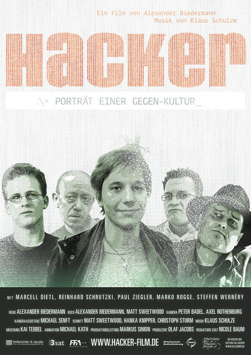 Plakat zum Film: Hacker - :\> Poträt einer Gegen-kultur_