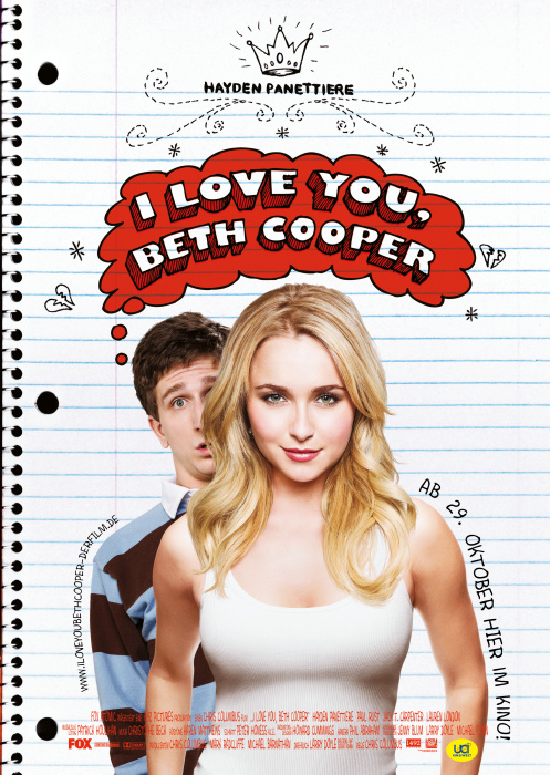 Plakat zum Film: I Love You, Beth Cooper