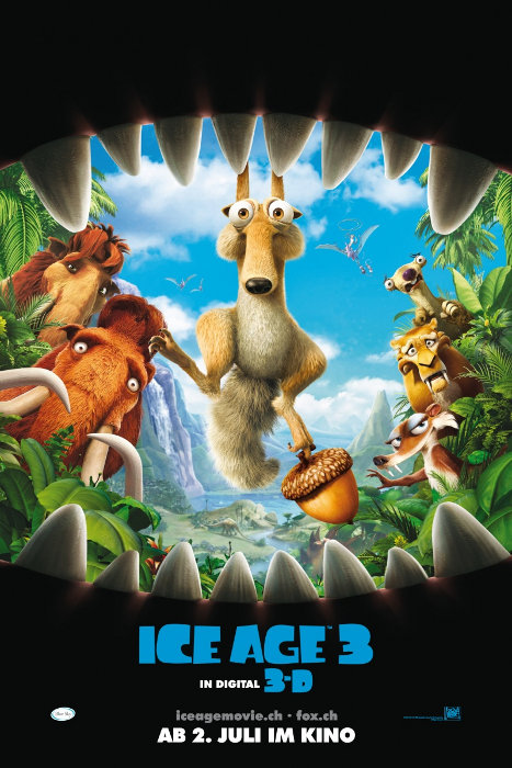 Plakat zum Film: Ice Age 3 - Die Dinosaurier sind los