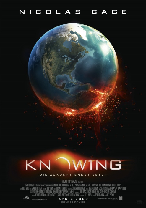 Plakat zum Film: Knowing