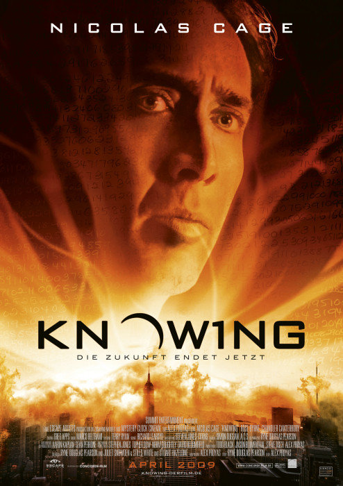 Plakat zum Film: Knowing