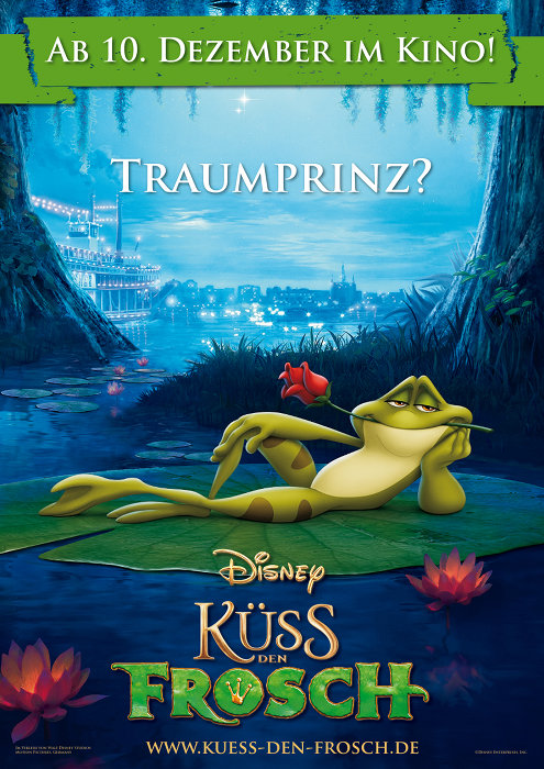 Plakat zum Film: Küss den Frosch