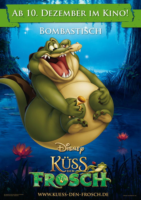 Plakat zum Film: Küss den Frosch