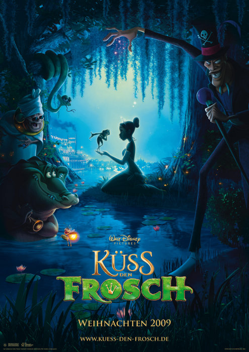 Plakat zum Film: Küss den Frosch