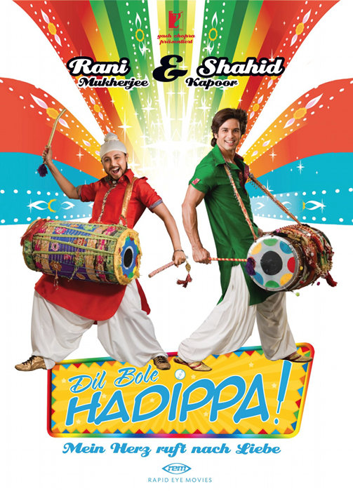 Plakat zum Film: Dil Bole Hadippa! - Mein Herz ruft nach Liebe