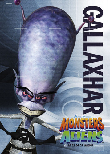 Poster zum Film: Monsters vs. Aliens Plakat zum Film: Monsters vs. Aliens