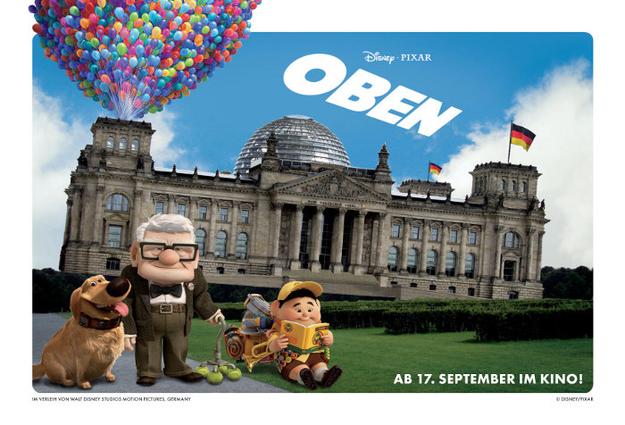 Plakat zum Film: Oben