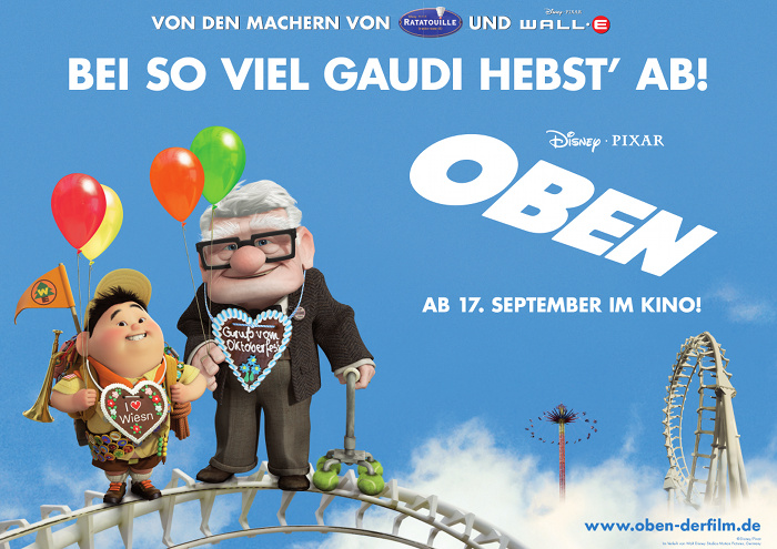 Plakat zum Film: Oben