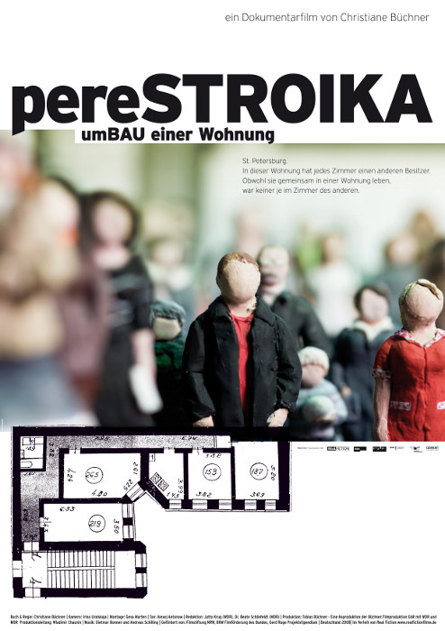 Plakat zum Film: pereSTROIKA - umBAU einer Wohnung