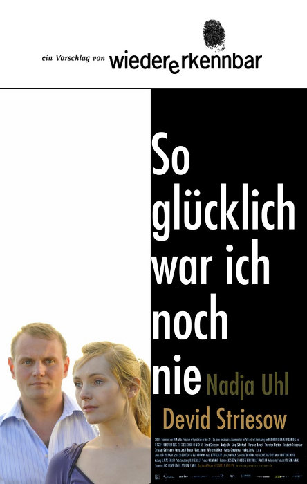 Plakat zum Film: So glücklich war ich noch nie