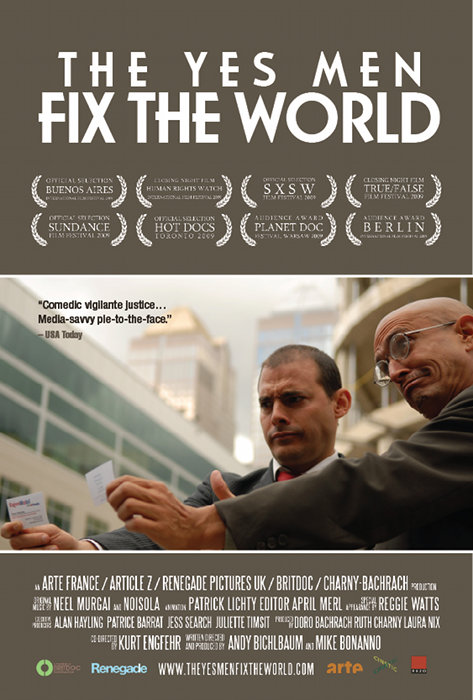 Poster zum Film: Yes Men Fix the World, The Plakat zum Film: Yes Men Fix the World, The