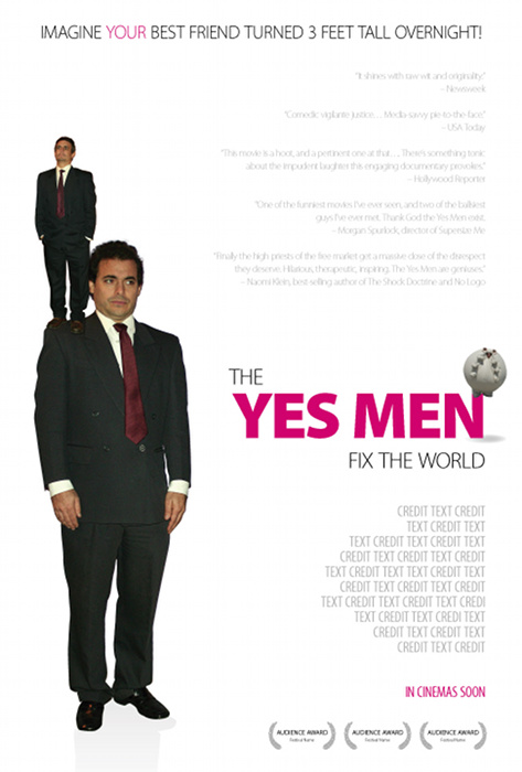 Poster zum Film: Yes Men Fix the World, The Plakat zum Film: Yes Men Fix the World, The