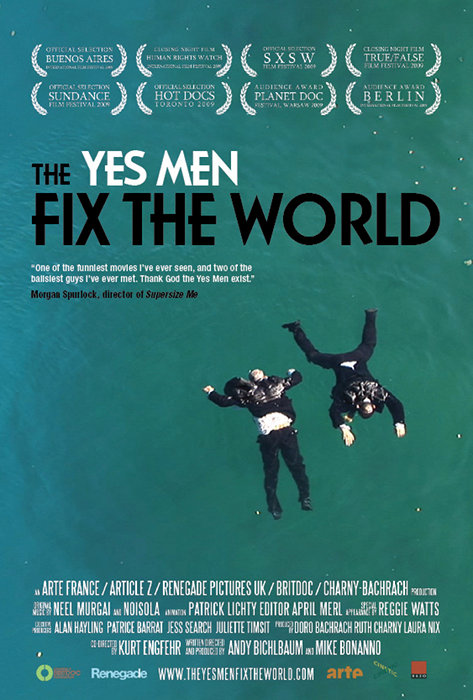 Poster zum Film: Yes Men Fix the World, The Plakat zum Film: Yes Men Fix the World, The