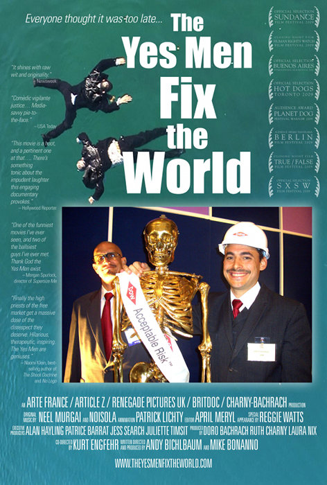 Poster zum Film: Yes Men Fix the World, The Plakat zum Film: Yes Men Fix the World, The
