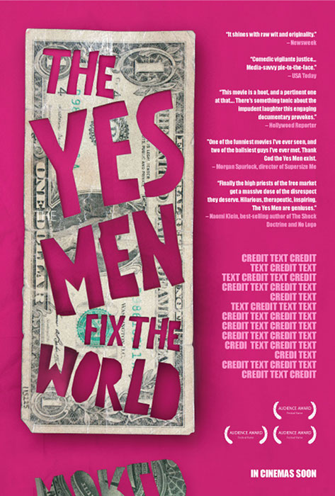 Plakat zum Film: Yes Men Fix the World, The