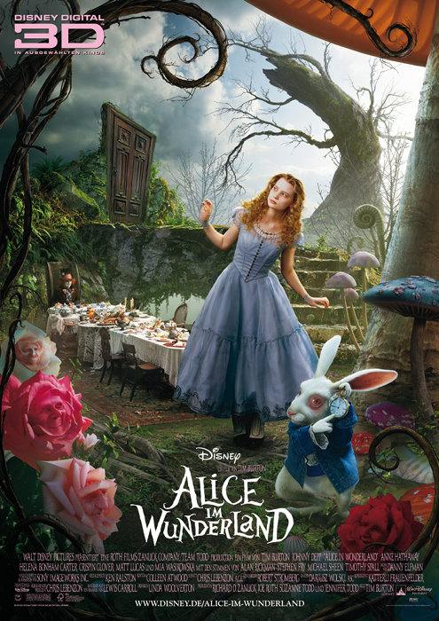 Plakat zum Film: Alice im Wunderland