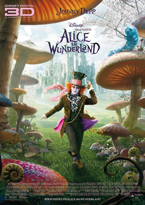 Plakat zum Film: Alice im Wunderland