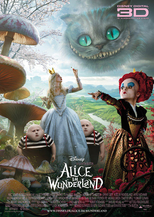 Plakat zum Film: Alice im Wunderland