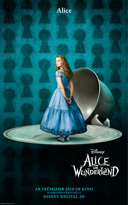 Plakat zum Film: Alice im Wunderland