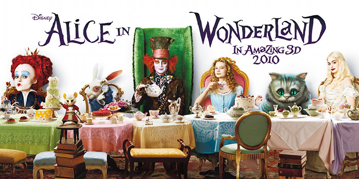 Plakat zum Film: Alice im Wunderland