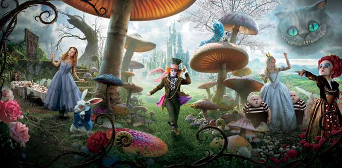 Plakat zum Film: Alice im Wunderland