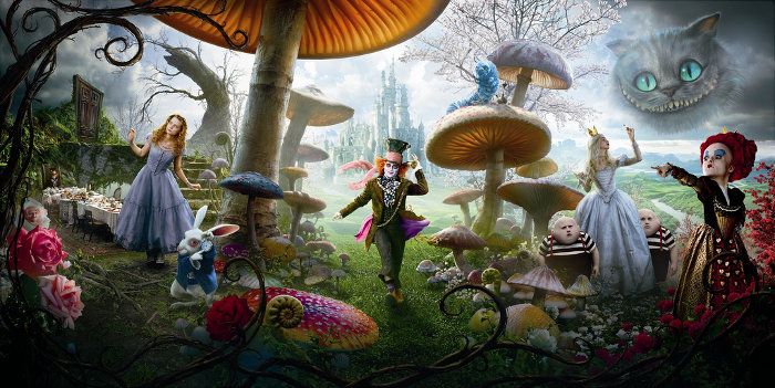 Plakat zum Film: Alice im Wunderland